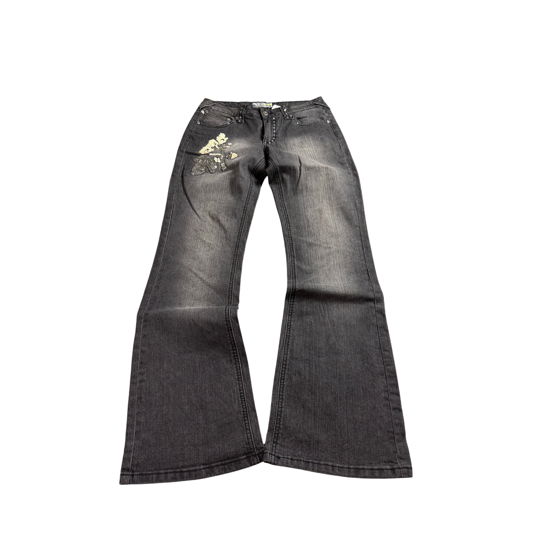 Vintage Jeans Flared Fit Größe S/M