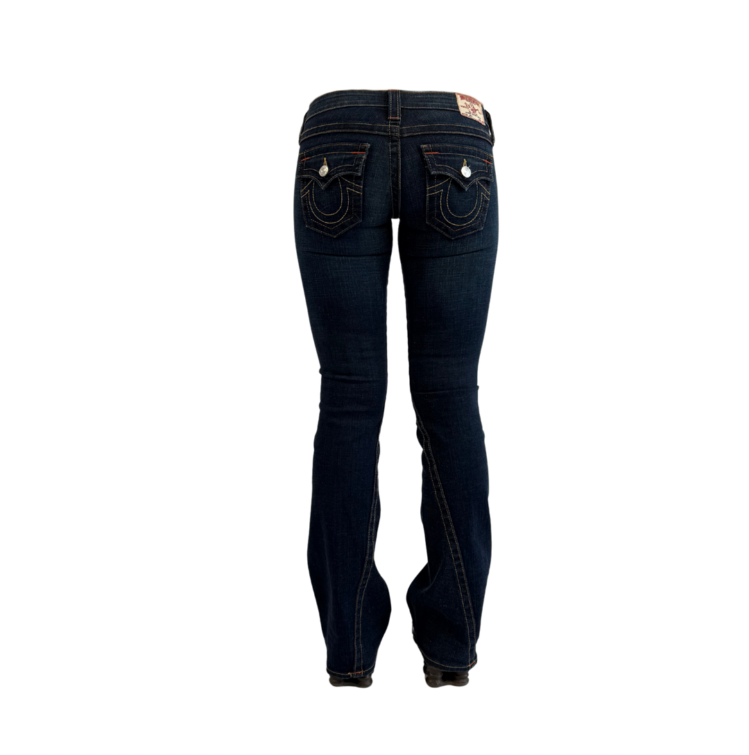 True Religion Vintage Jeans Flared Fit Größe S/M