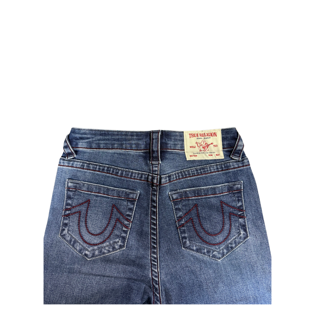 True Religion Vintage Jeans Flared Fit Größe XS/S