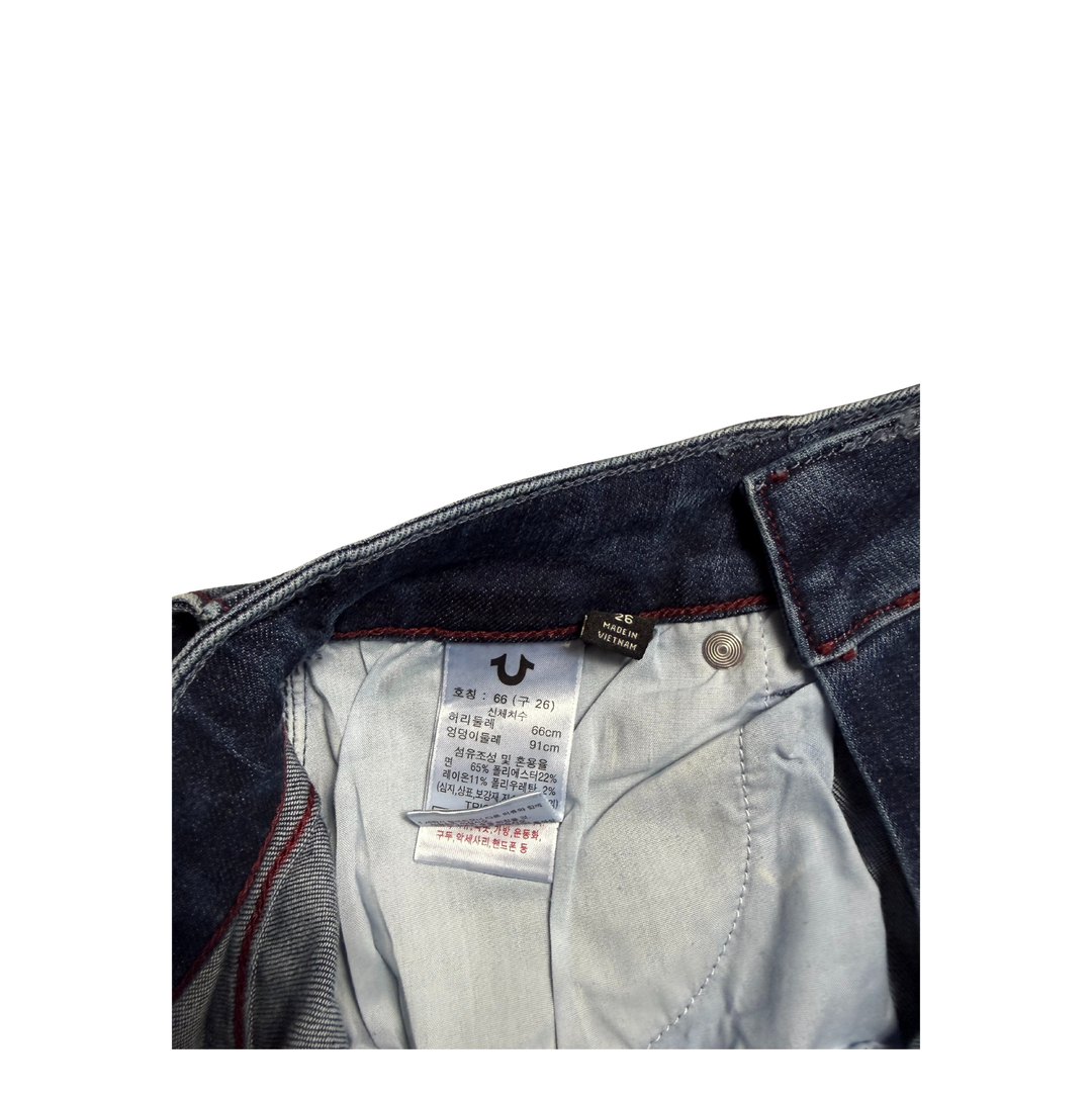 True Religion Vintage Jeans Flared Fit Größe XS/S