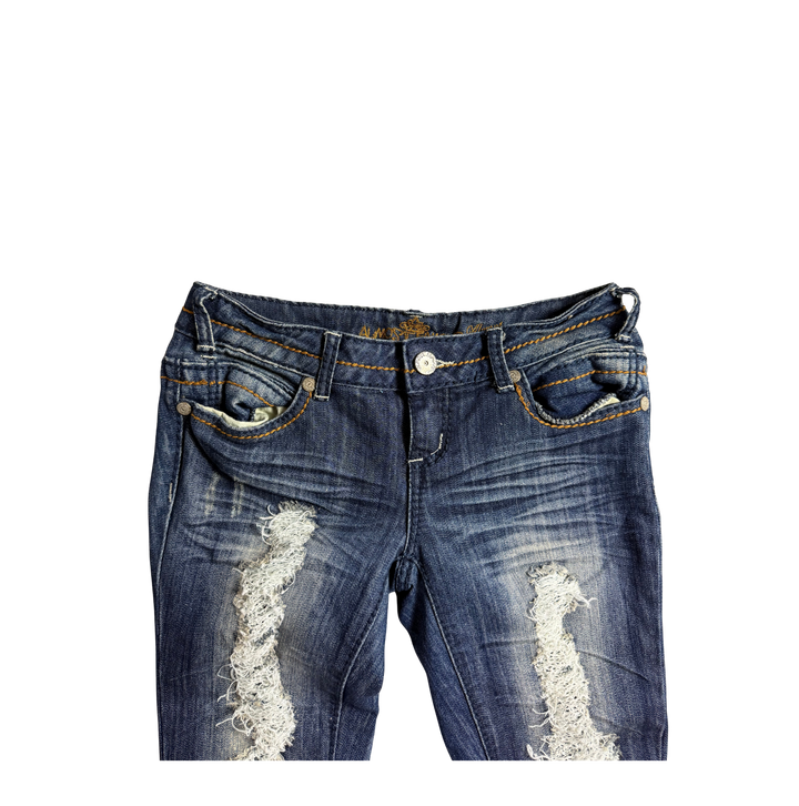 Vintage Jeans Flared Fit Größe S/M