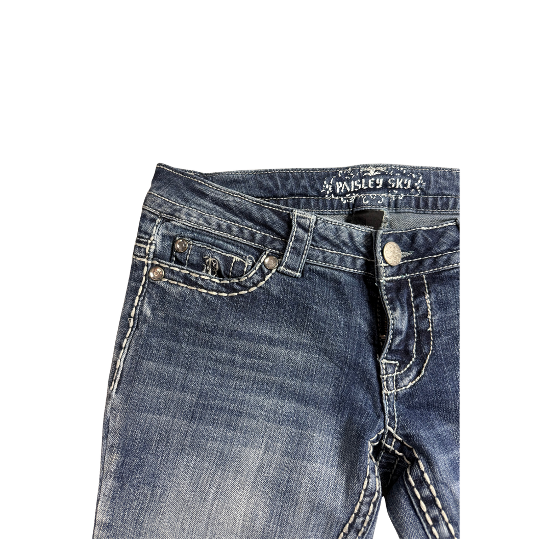 Vintage Jeans Flared Fit Größe S/M