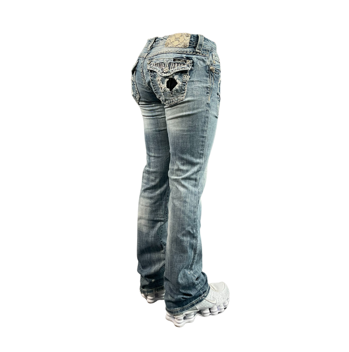 Miss Me Vintage Jeans Flared Fit Größe S/M