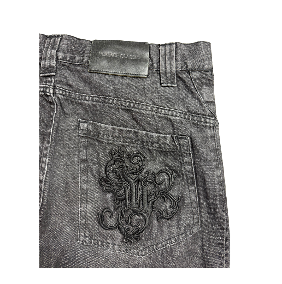 Versace Vintage Jeans Flared Fit Größe M/L