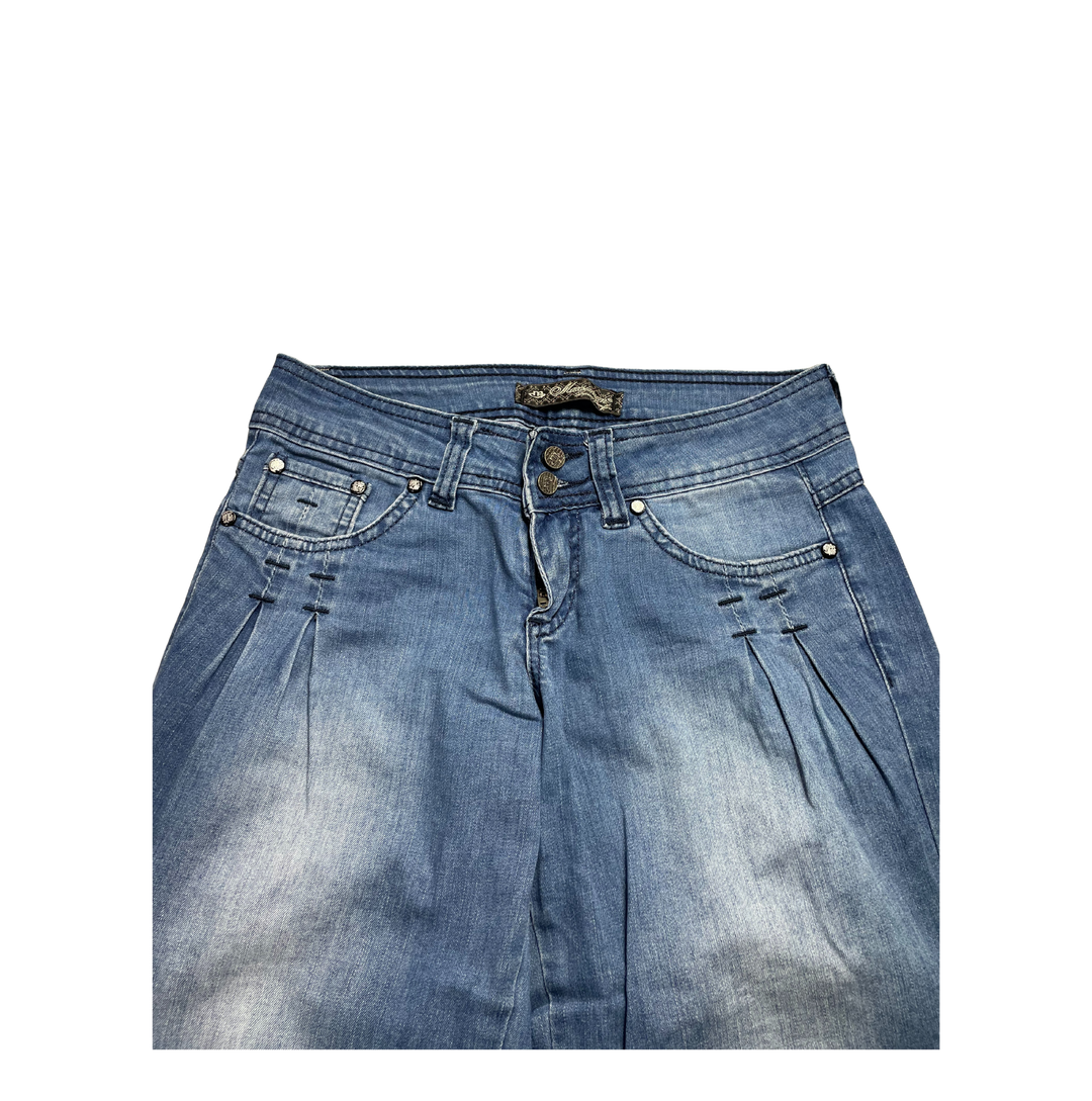 Vintage Jeans Flared/Wide Fit Größe S/M