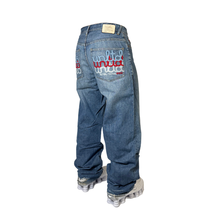 Eckö UNLTD Vintage Jeans Baggy Fit Größe M/L