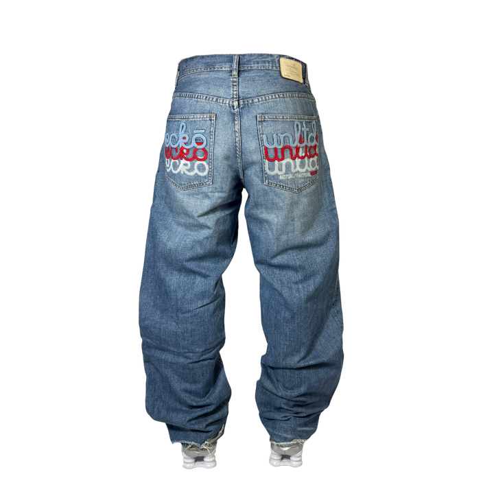 Eckö UNLTD Vintage Jeans Baggy Fit Größe M/L