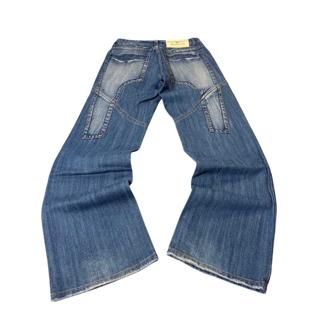 Kabeen Vintage Jeans Straight Fit Größe S/M
