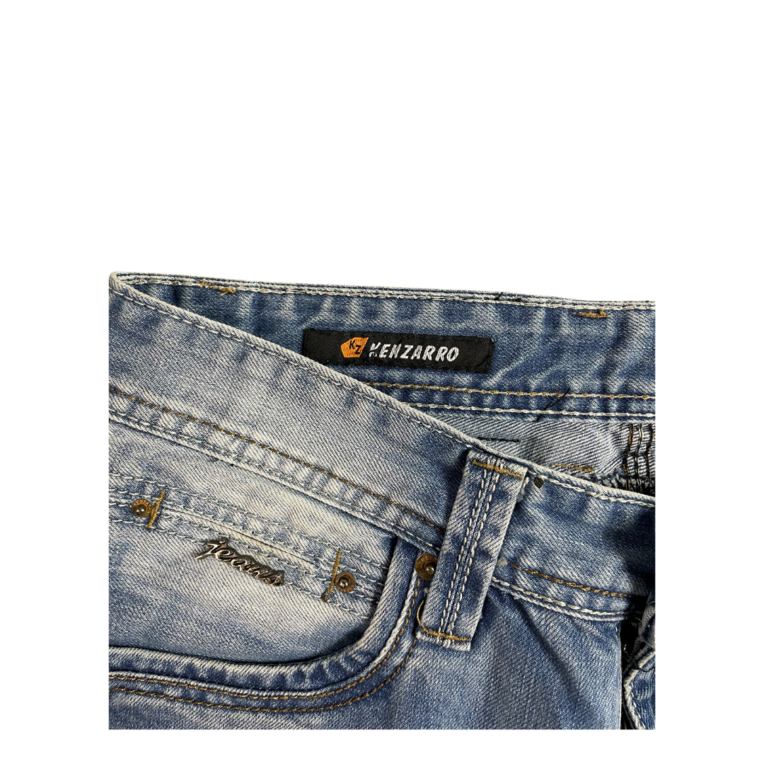 Kenzarro Vintage Jeans Straight Fit Größe S/M
