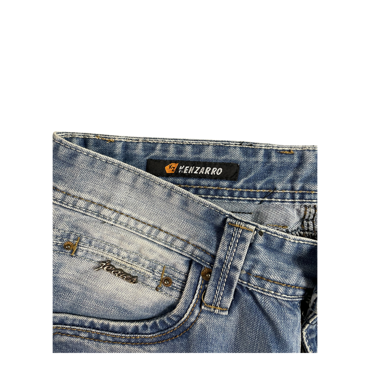 Kenzarro Vintage Jeans Straight Fit Größe S/M