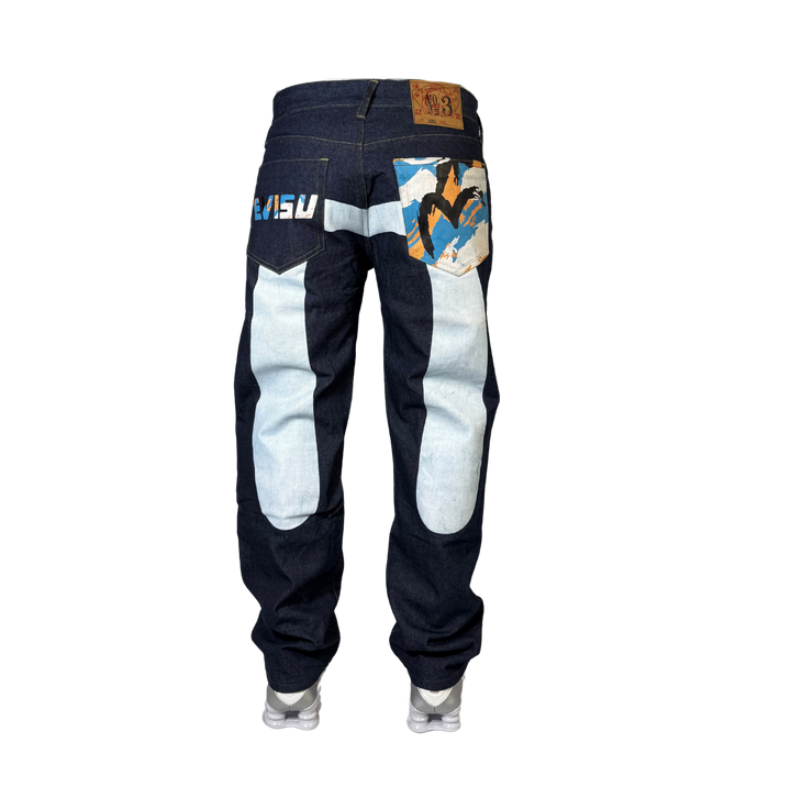 Evisu Vintage Jeans Straight Fit Größe M/L