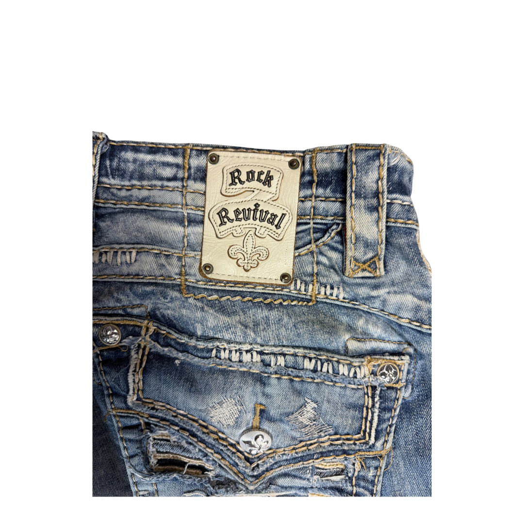 Rock Revival Vintage Jeans Baggy Fit Größe M/L