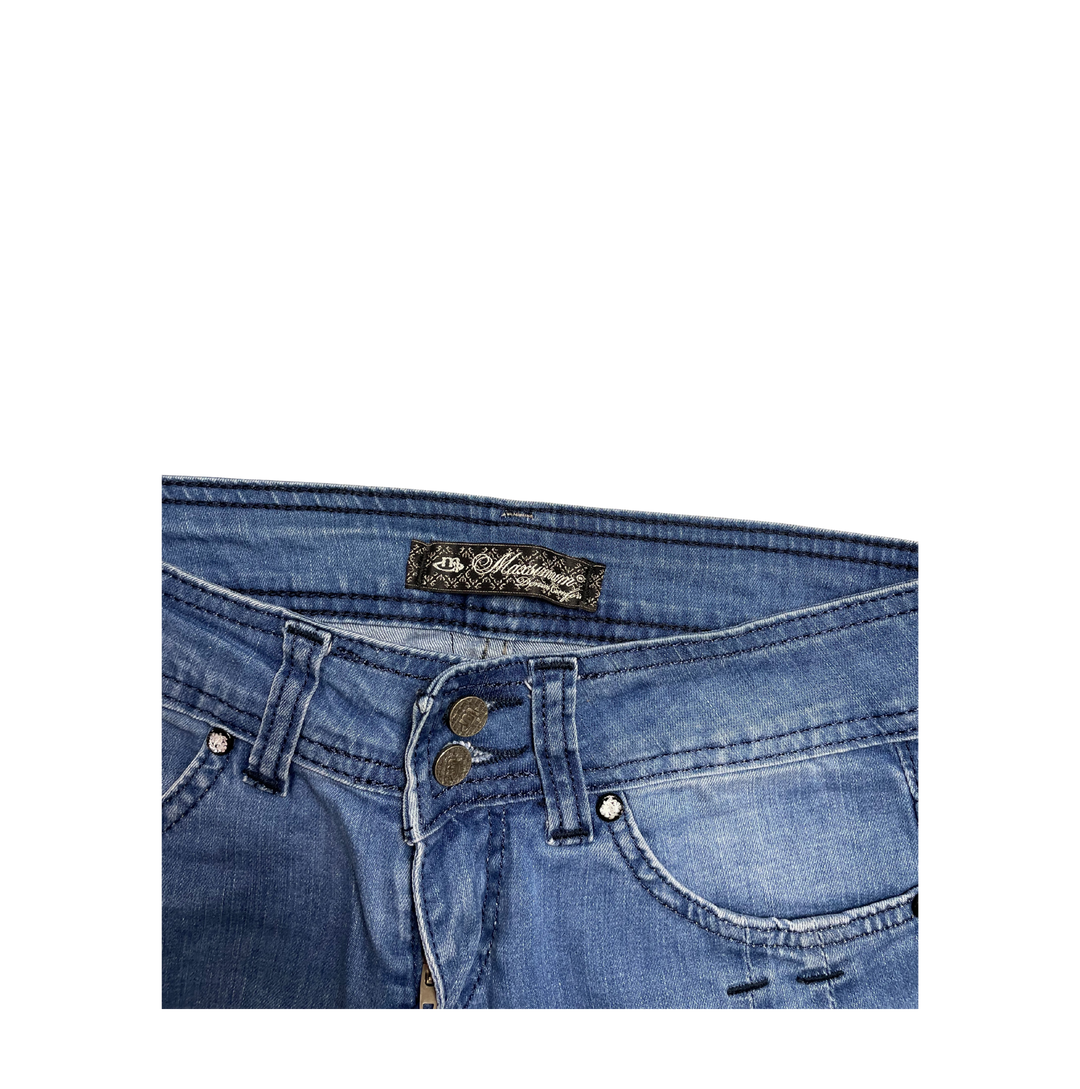Vintage Jeans Flared/Wide Fit Größe S/M
