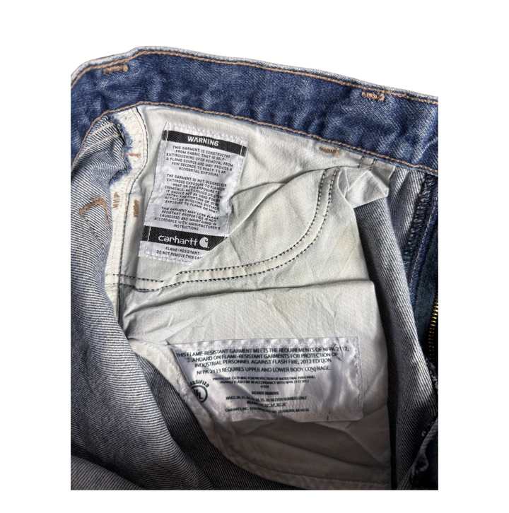 Carhartt Fire Resistance Vintage Jeans Straight Fit Größe M/L