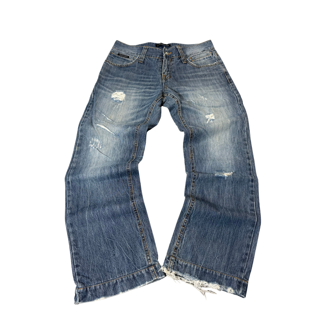 Dolce & Gabbana Vintage Jeans Straight Fit Größe M/L