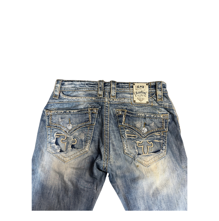 Rock Revival Vintage Jeans Baggy Fit Größe M/L