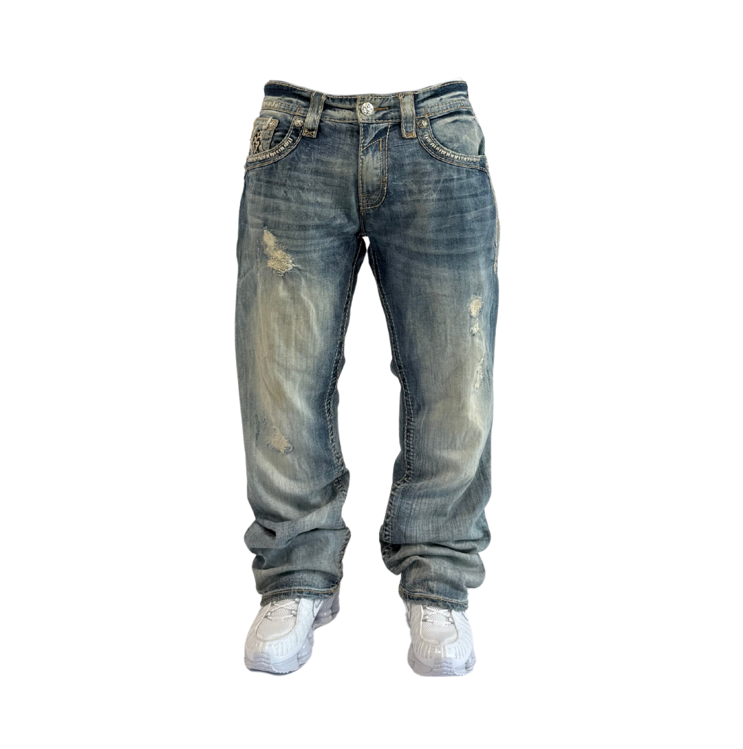 Rock Revival Vintage Jeans Baggy Fit Größe M/L