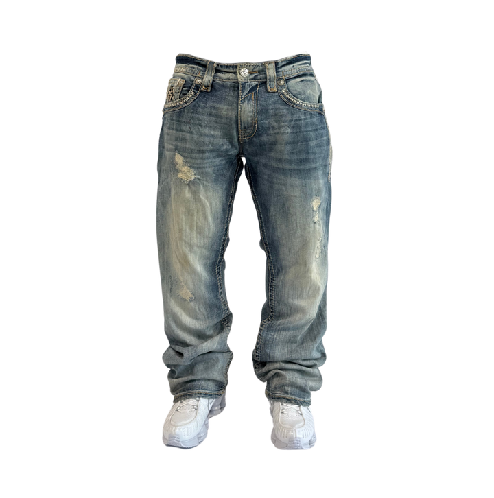 Rock Revival Vintage Jeans Baggy Fit Größe M/L