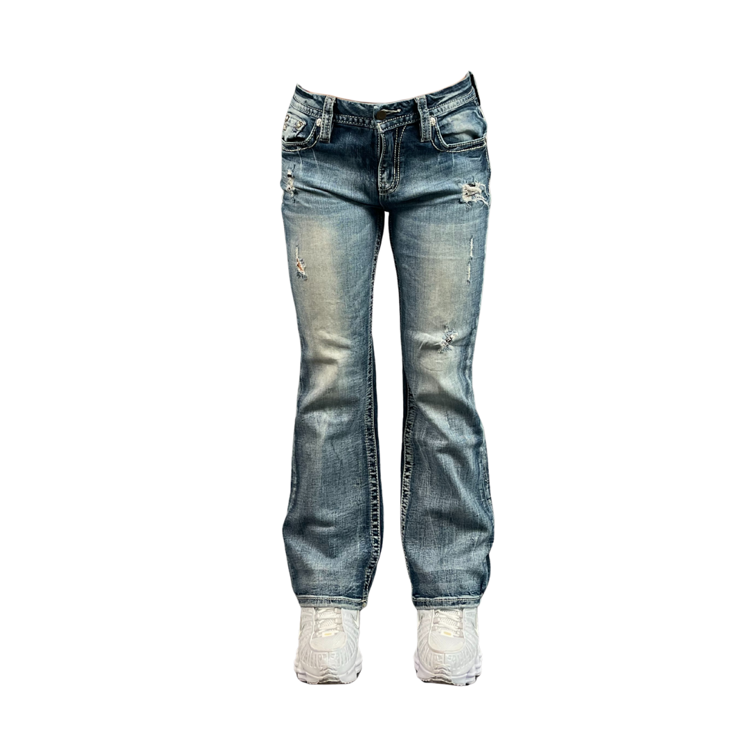 Miss Me Vintage Jeans Flared Fit Größe S/M