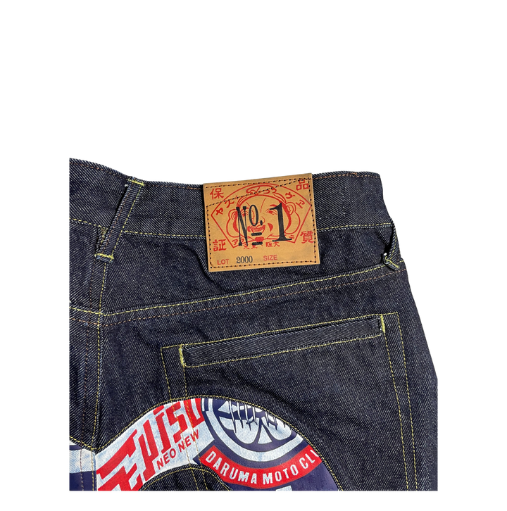 Evisu Vintage Jeans Straight Fit Größe M/L