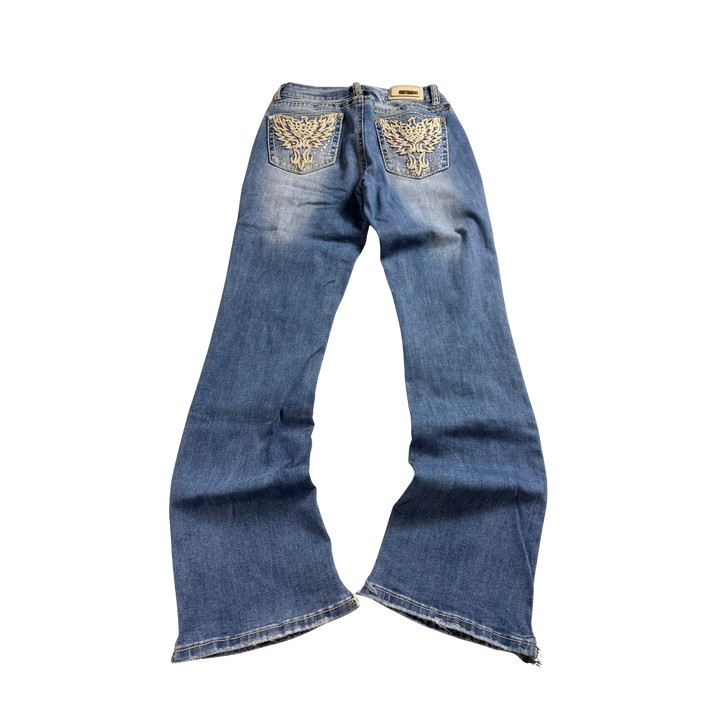 Sexy Couture Vintage Jeans Flared Fit Größe XS/S