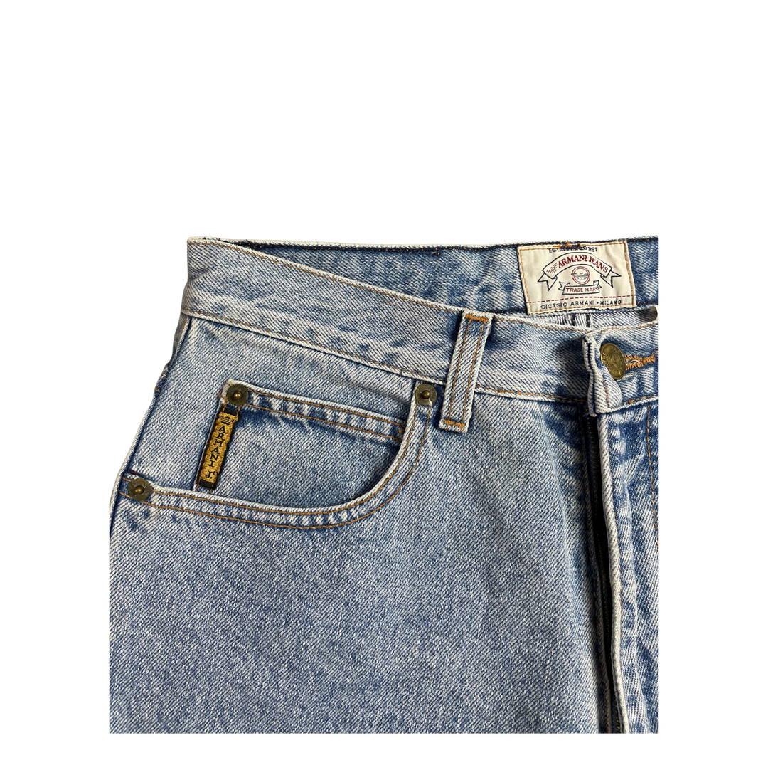 Armani Vintage Jeans Straight Fit Größe S/M
