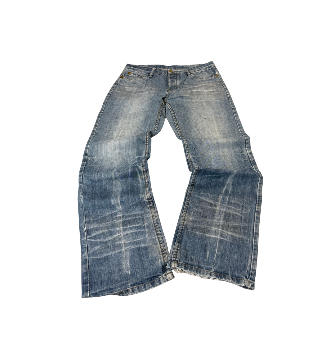 Vintage Jeans Flared Fit Größe M/L