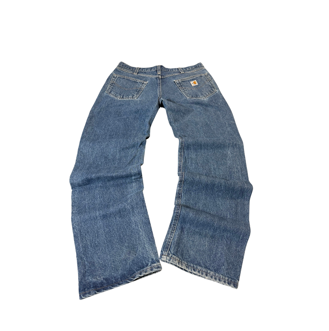 Carhartt Fire Resistance Vintage Jeans Straight Fit Größe M/L