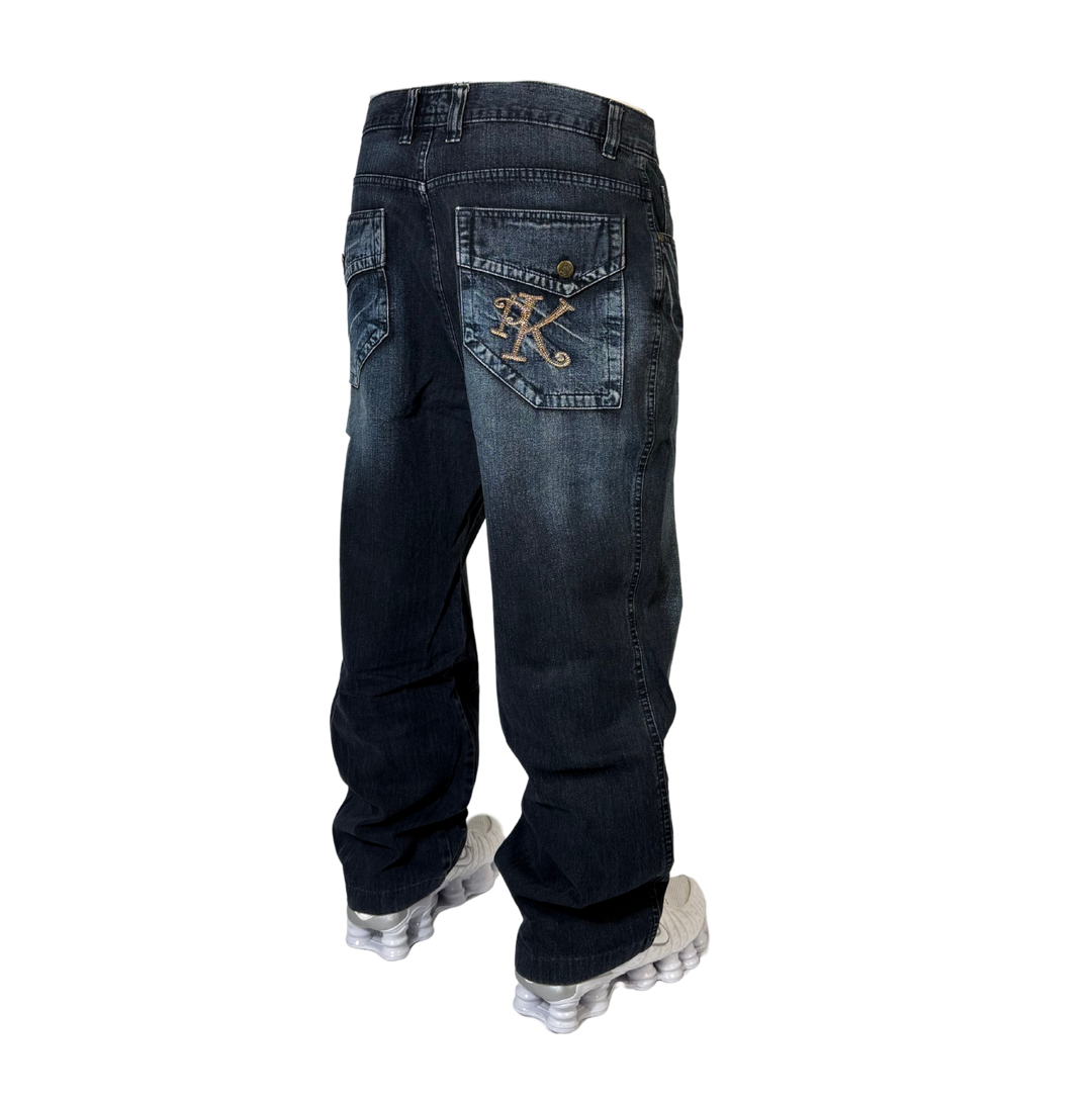 Vintage Jeans Baggy Fit Größe L/XL