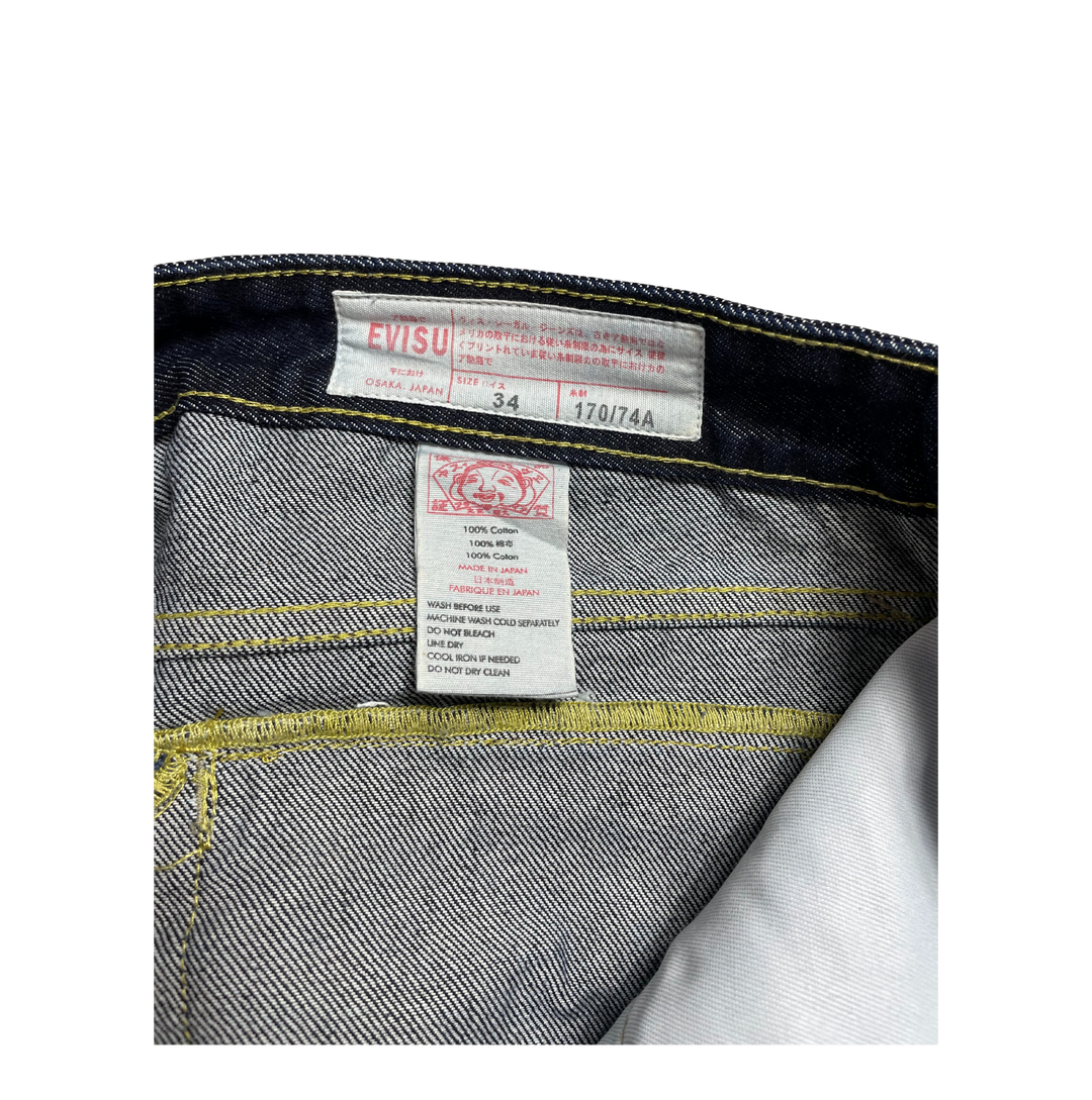 Evisu Vintage Jeans Straight Fit Größe M/L