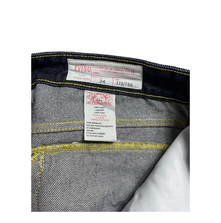 Evisu Vintage Jeans Straight Fit Größe M/L