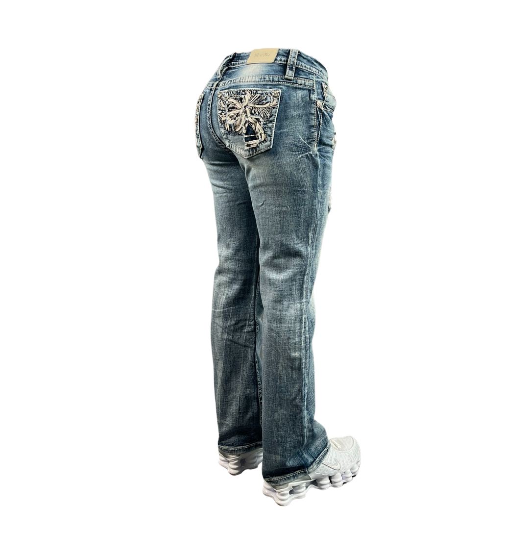 Miss Me Vintage Jeans Flared Fit Größe S/M