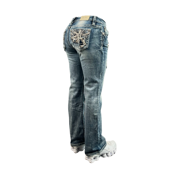 Miss Me Vintage Jeans Flared Fit Größe S/M