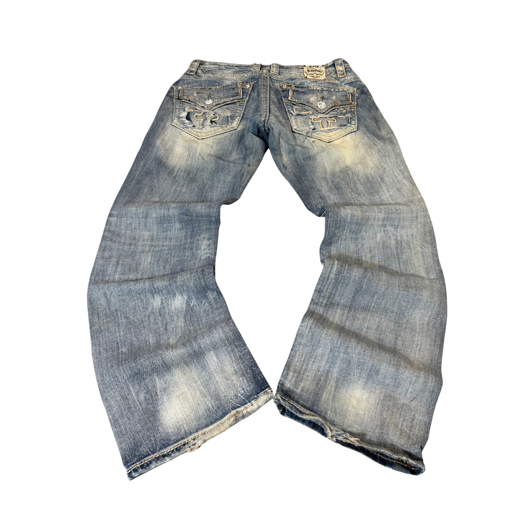 Rock Revival Vintage Jeans Baggy Fit Größe M/L