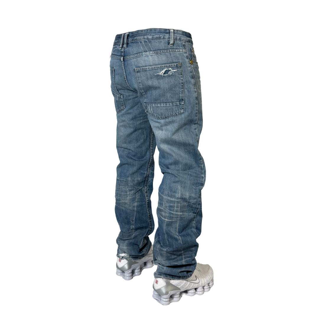 Vintage Jeans Flared Fit Größe M/L