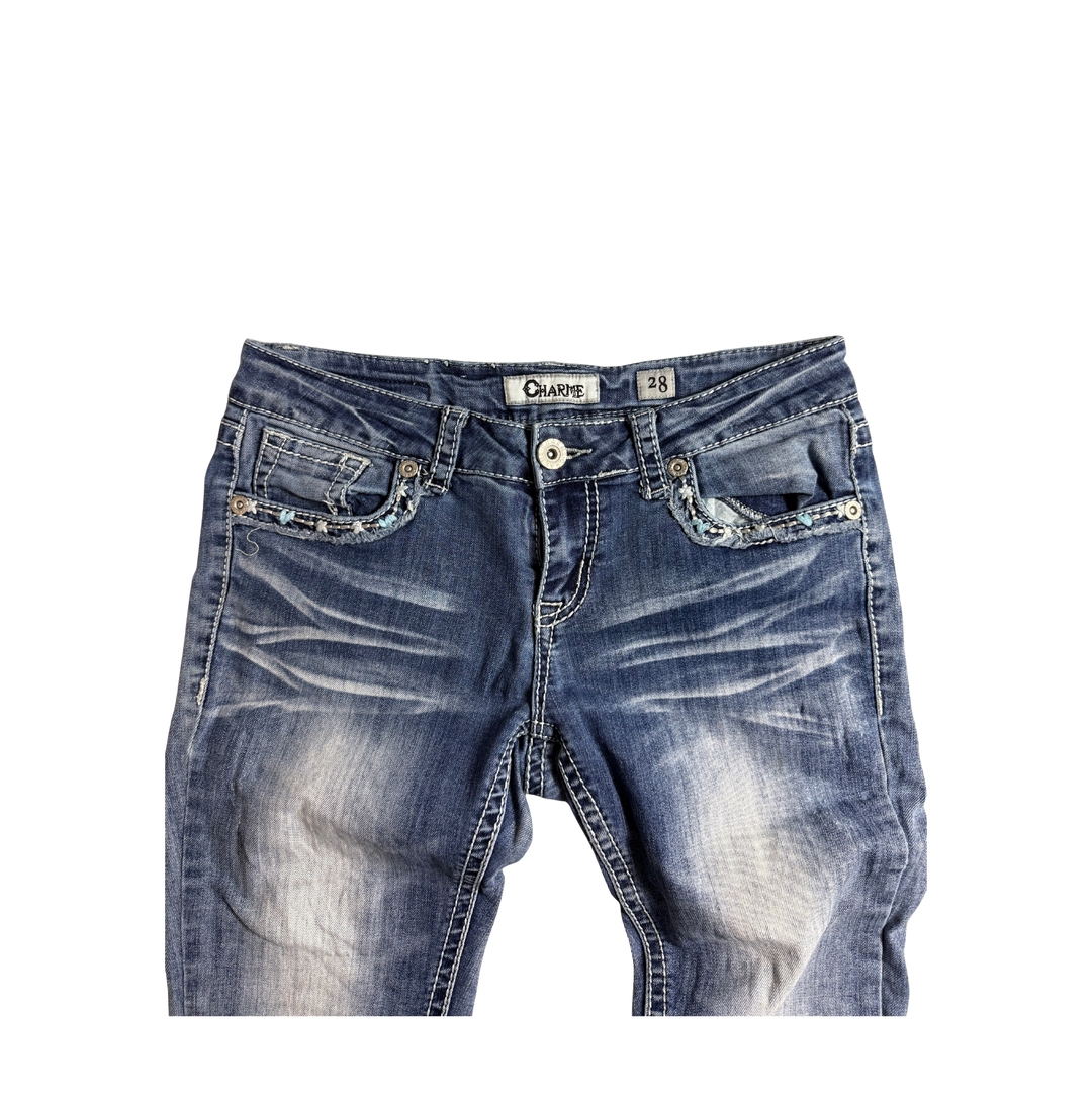Charme Vintage Jeans Flared Fit Größe S/M