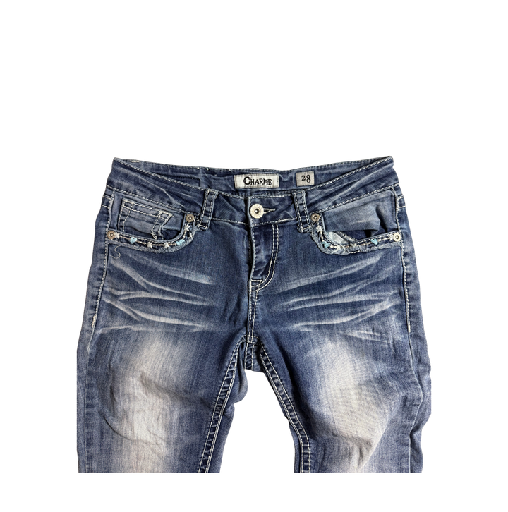 Charme Vintage Jeans Flared Fit Größe S/M