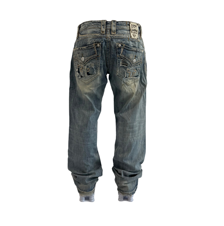 Rock Revival Vintage Jeans Baggy Fit Größe M/L