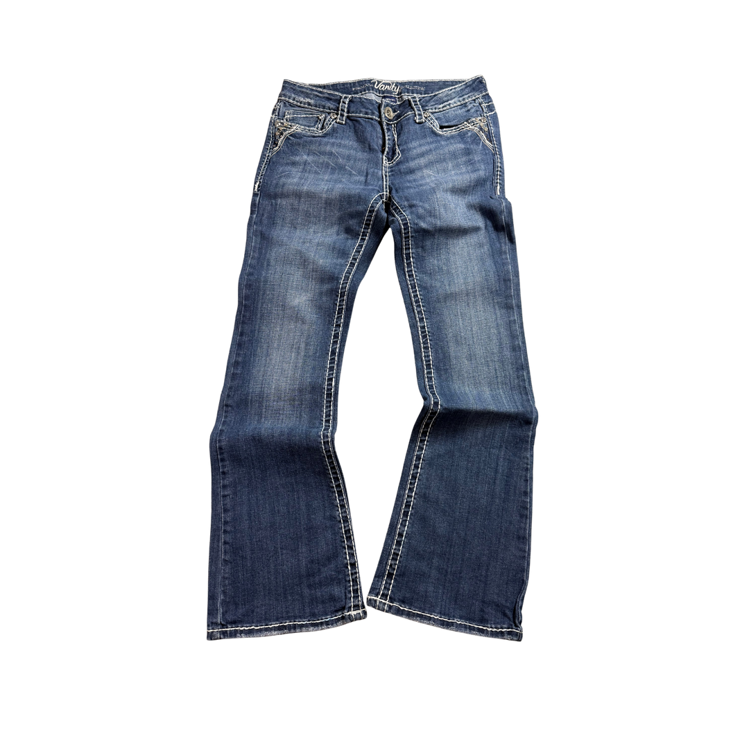 Vanity Vintage Jeans Flared Fit Größe M/L