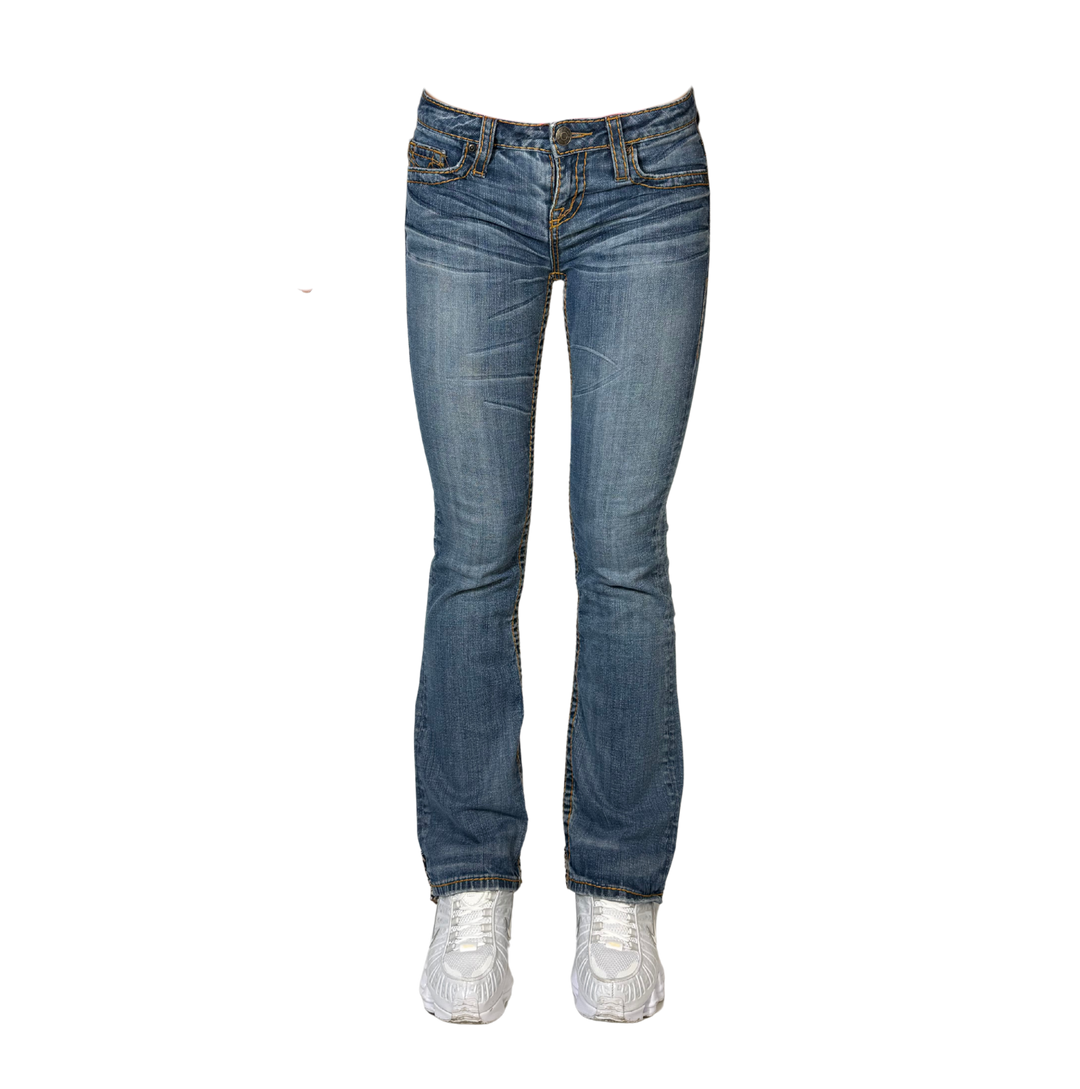 Vintage Jeans Flared Fit Größe S/M