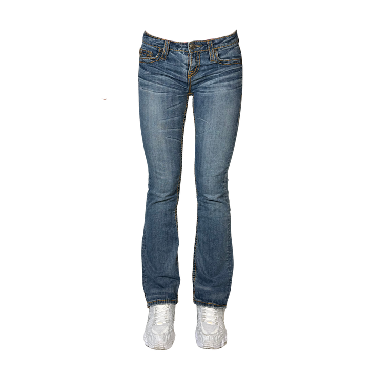 Vintage Jeans Flared Fit Größe S/M