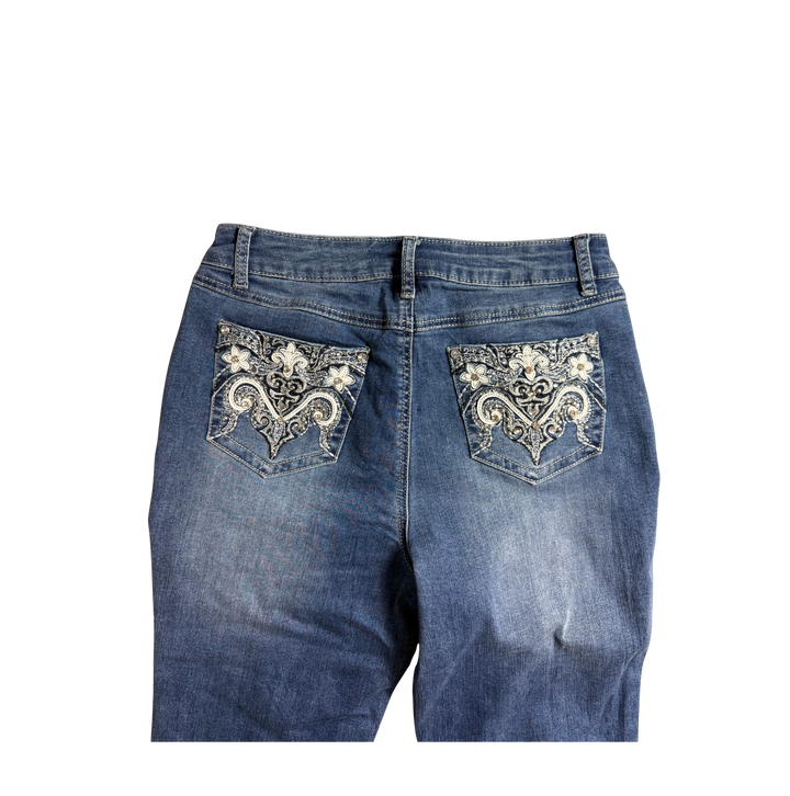 Vintage Jeans Flared Fit Größe S/M