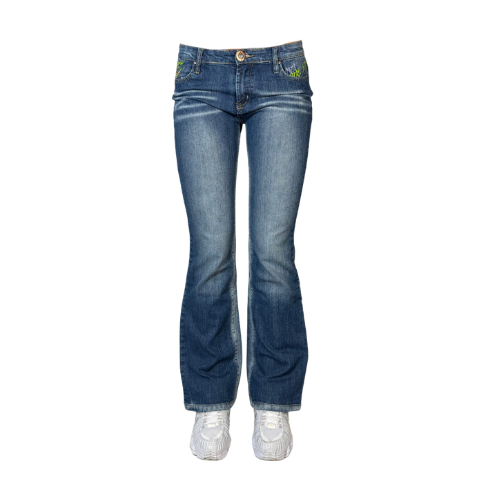Vintage Jeans Flared Fit Größe M/L