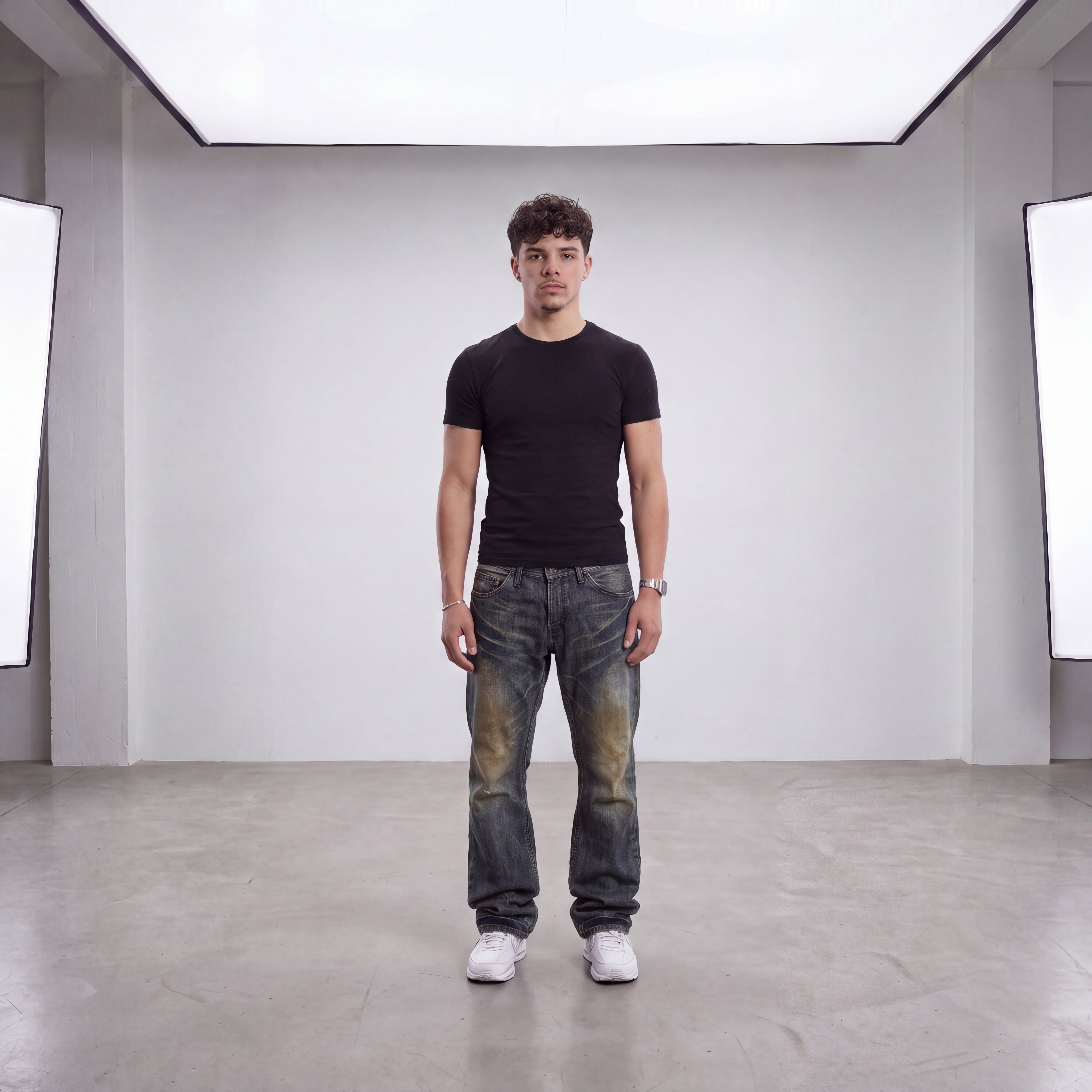 Lee Super Washed Detailed Bootcut Jeans W32/L32