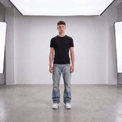 Dolce&Gabbana Big Printed Bootcut Jeans W32/L34