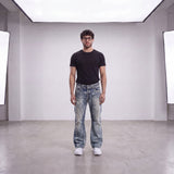 Buckaroo Washed Japanese Flared Jeans W35/L28