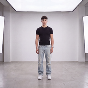 Guess back printed Bootcut Jeans W33/L30