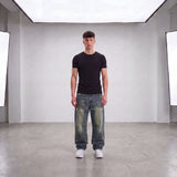 Vintage Baggy Washed Jeans W34/L32