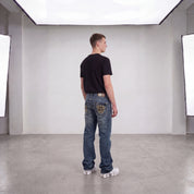 Washed detailed Bootcut jeans W33/L32