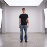 Washed detailed Bootcut jeans W33/L32